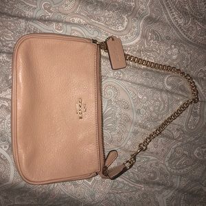 Coach mini pink purse